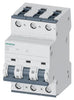Siemens Miniature circuit breaker, C-curve, 3-pole, 400V, 10kA, 25A