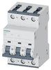 Siemens Miniature circuit breaker, 3-pole, C-curve, 400V, 10kA, 40A