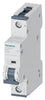 Siemens Circuit breaker, C, 1-pole, 220VDC, 230/400VAC 10kA, C, 6A