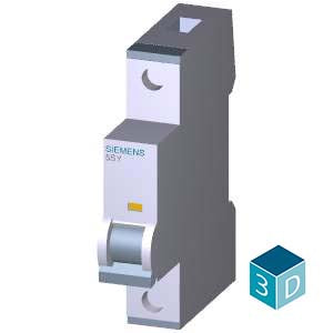 Siemens Miniature circuit breaker 230/400V 6kA 1-pole, C, 4A