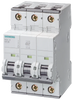 Siemens Miniature circuit breaker, 3-pole, 400V, 15kA, 2A