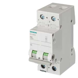 Siemens Off switch, 2-pole, 40A