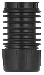 Werma Adapter for tube mounting, black, 40 x 80mm