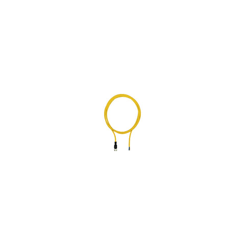 Pilz Connection cable, PUR, yellow, straight M12, A-coded, 4-pin, 5m