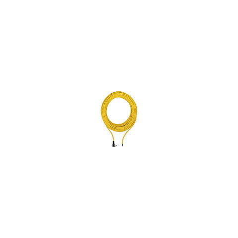Pilz Connection cable, PUR, yellow RAL1003, 5-pin, M12