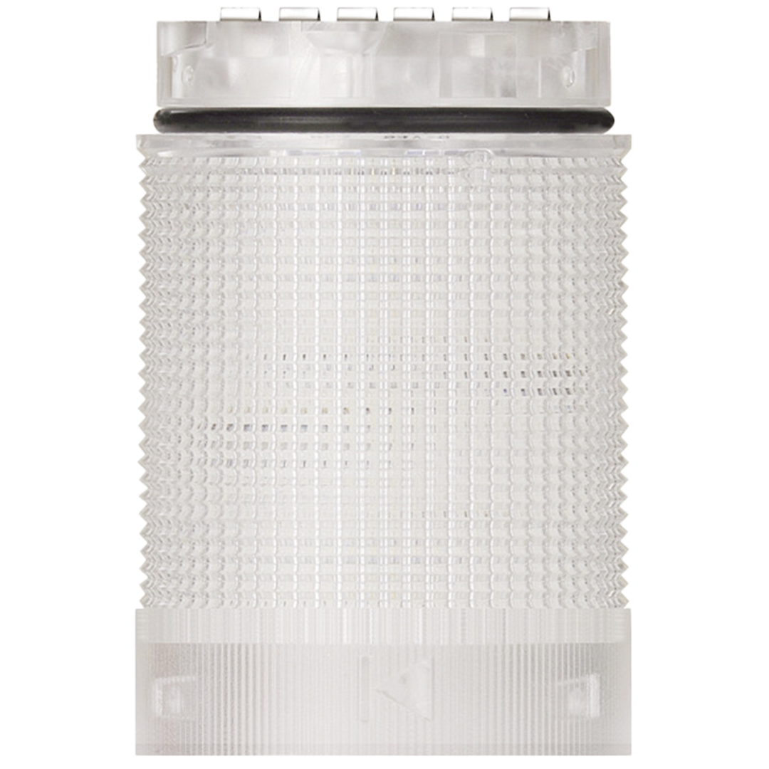 Werma Twinlight signal tower, clear, 24VAC/DC
