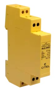Citel DLA-24D3 SPD, 1-pair, Din rail, plug-in, 24V