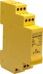 Citel DLA2-24D3 SPD, data, 2-pair, Din rail, plug-in, 24V, 5kA