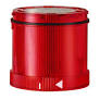 Werma Flashing light element, red, 230VAC, 70 x 66mm Werma