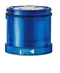 Werma Flashing light element, blue, 24VDC, 70 x 66mm Werma