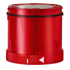 Werma LED Permanent light element, red, 24VAC/DC, 70 x 66mm