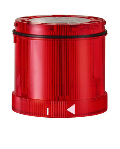 Werma LED Permanent light element, red, 24VAC/DC, 70 x 66mm
