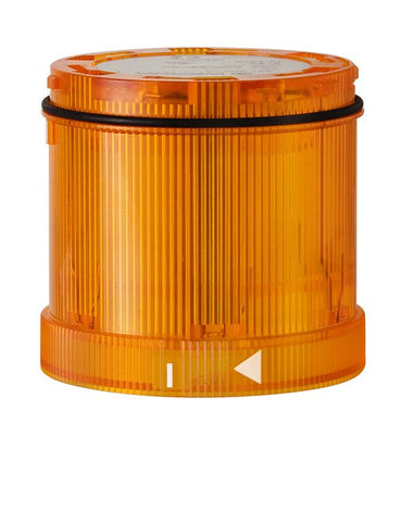 Werma LED Permanent light element, yellow, 24VAC/DC, 70x66mm