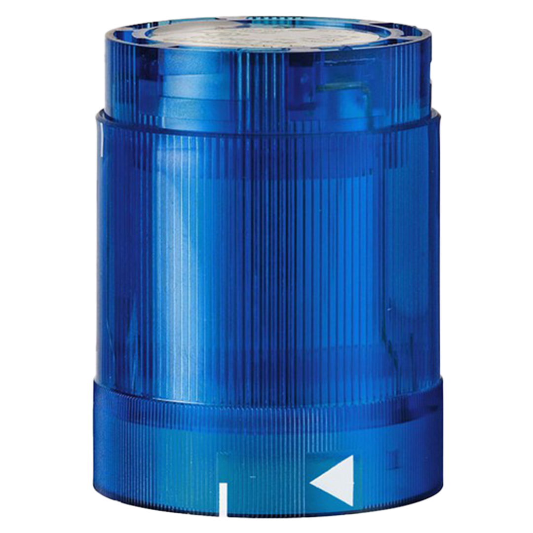 Werma LED Permanent light element, blue, 24VAC/DC, 70 x 66mm