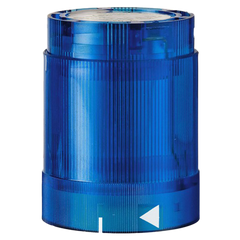 Werma LED Permanent light element, blue, 24VAC/DC, 70 x 66mm