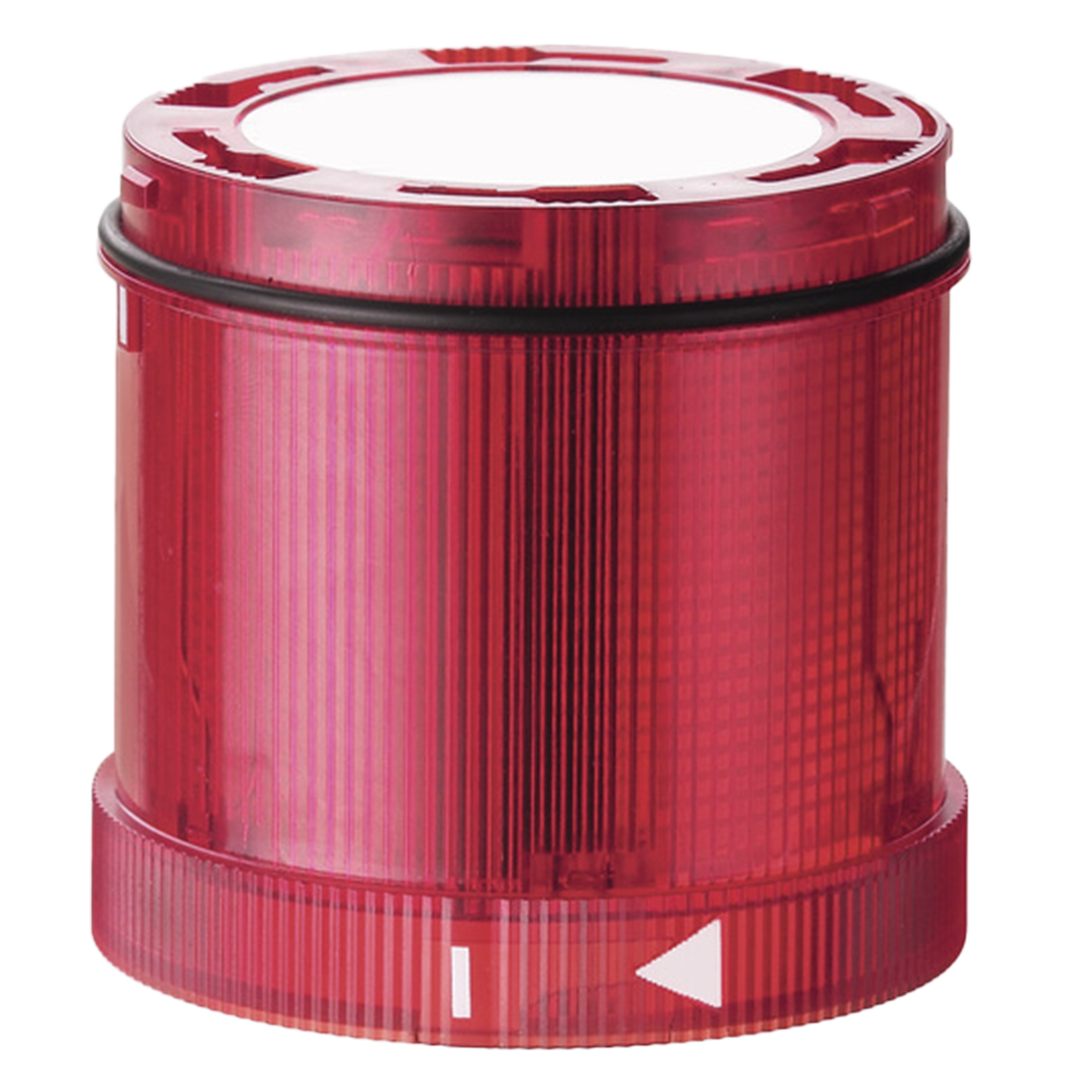 Werma Twinlight classic, red, 24VAC/DC, 70 x 66mm