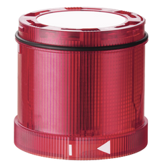 Werma Twinlight classic, red, 24VAC/DC, 70 x 66mm