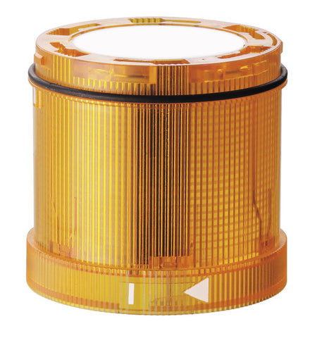 Werma Twinlight classic, yellow, 24VAC/DC, 70 x 66mm