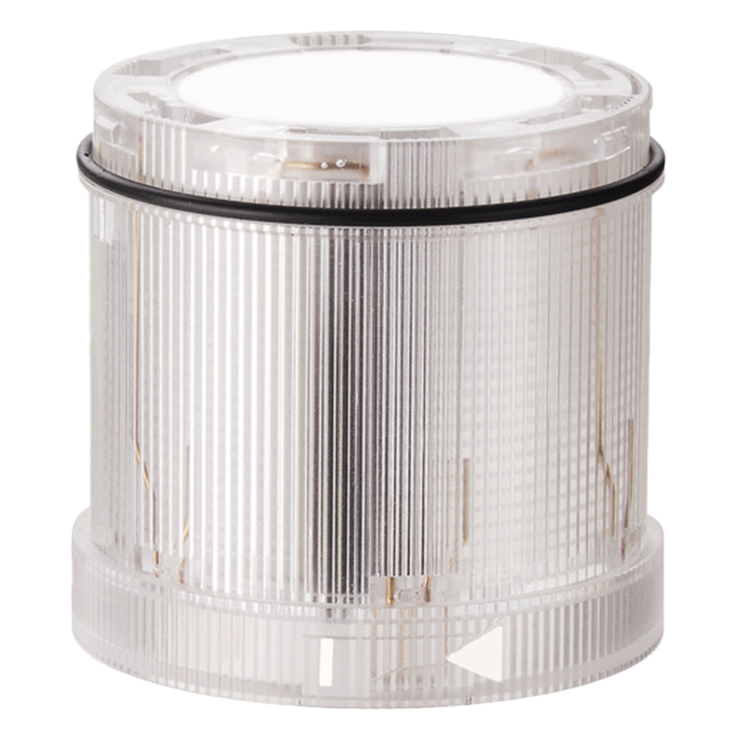 Werma Twinlight light element, clear, 24VAC/DC, 70 x 66mm