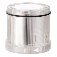 Werma Twinlight light element, clear, 24VAC/DC, 70 x 66mm