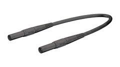 Staubli XMS-419 Test lead, banana plug, grey, Ø 4mm, (L) 2m