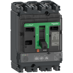 Schneider CB basic frame, w/o trip unit, 3-pole, 100A