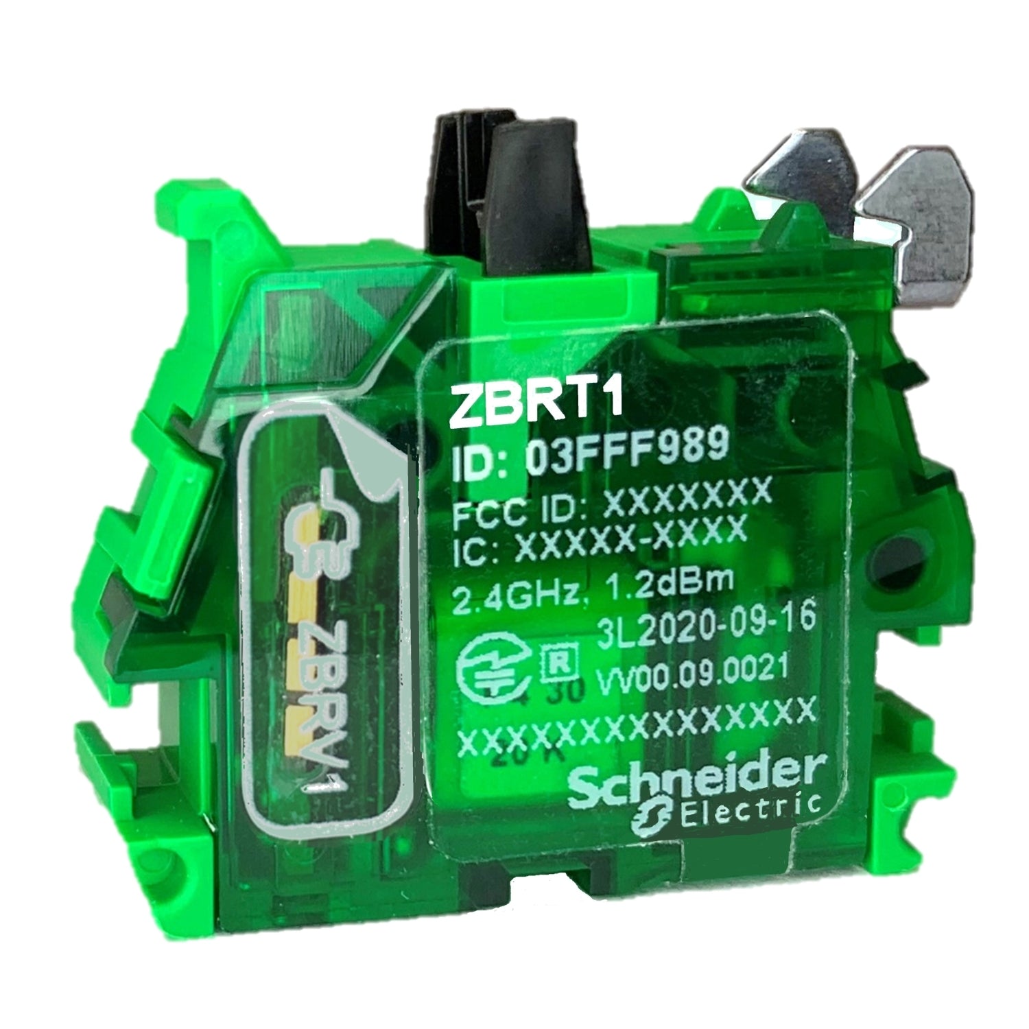 Schneider Transmitter for wireless and batteryless p/button, plastic