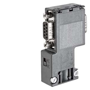 Siemens Siplus DP Profibus connector, M R + PG 90° cable