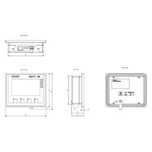 Siemens Simatic HMI KTP400 Basic panel, TFT display