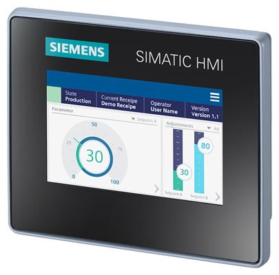 Siemens Simatic HMI MTP400 Unified basic panel, touch operation, 4" screen