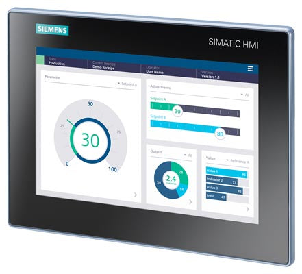 Siemens SIMATIC HMI MTP1000, Unified Basic Panel, touch operation, 10" widescreen