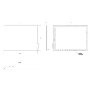 Siemens Protective film, 7" widescreen