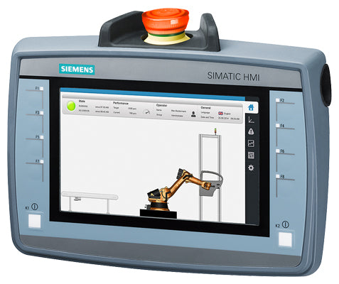 Siemens Simatic HMI KTP700F Mobile, 7" TFT display, 800x480 pixel, 16m colours