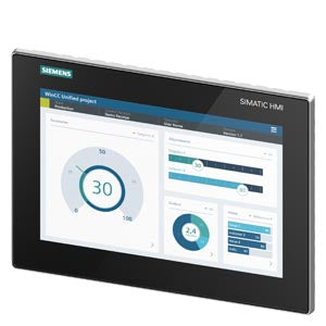 Siemens SIMATIC MTP1200 Unified comfort HMI panel, 12.1in, TFT, 1280x800pixels