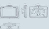 Siemens SIMATIC HMI TP1000F Mobile 10.0" TFT display, 128/0x800pixels
