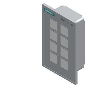 Siemens Key panel, 8 short-stroke switches, multi-colored LED