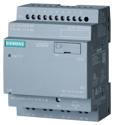 Siemens Logo 24CEo Logic module, w/o display, 8DI / 4DOV, 24V