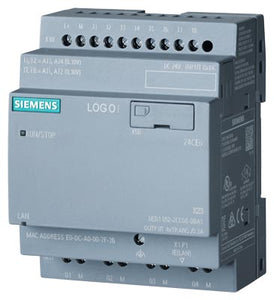 Siemens Logo 24CEo Logic module, w/o display, 8DI / 4DOV, 24V
