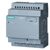 Siemens LOGO! PPLC CPU for use w/ power supply, 12AI, 12-24VDC