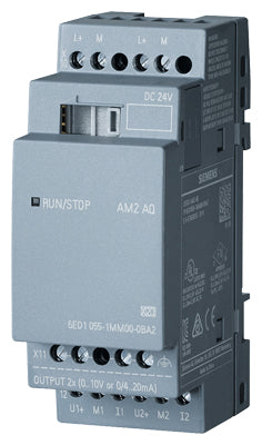 Siemens Logo AM2 AQ Expansion module, 24VDC, 4 - 20mA