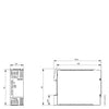 Siemens SITOP PSU100C Power supply, switched mode, Din rail, 120-230VAC