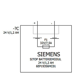 Siemens Sitop Rechargeable battery module 24V