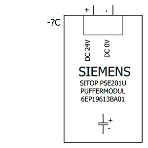 Siemens Sitop PSE201U Buffer module, 100ms - 10s