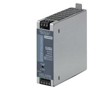 Siemens Sitop PSU3400 Stabilized power supply, 12VDC, 8A