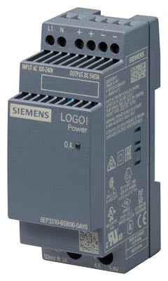 Siemens Logo! Stabilized power supply, 5VDC, 3A