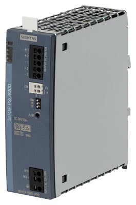 Siemens Sitop PSU6200 Stabilized power supply, 24V, 10A