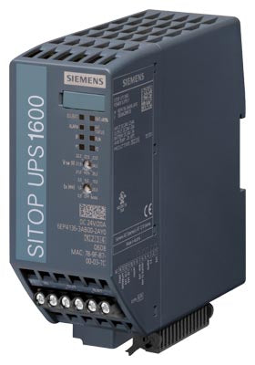 Siemens Sitop UPS1600 UPS with Ethernet/ Profinet, 24VDC, 20A