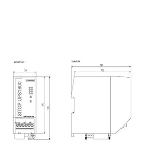 Siemens Uninterruptible power supply with Ethernet, 24VDC, 20A