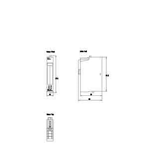 Siemens Electronics module for ET 200S, 8 DI, 24VDC