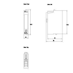 Siemens Electronics module for ET 200S, 8 DO, 24VDC, 0.5A